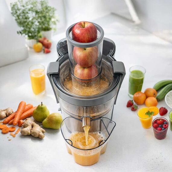 Gastroback Vital Juicer Plus 800 W Schwarz, Edelstahl, 4 image