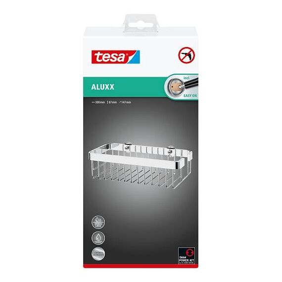 TESA Aluxx Metall Wand-montiert Duschkorb