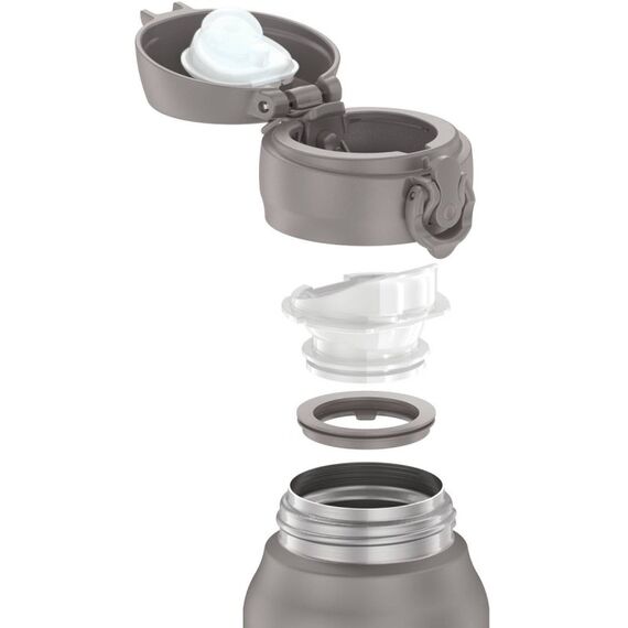 Thermos 4035214075 Trinkflasche Fahrrad, Wandern, Fitness 0,75 ml Edelstahl Grau, Farbe: Grau, 3 image