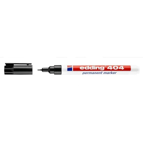 Edding 404-1 Permanent-Marker Schwarz 1 Stück(e)