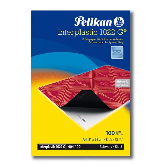 Pelikan Interplastic 1022G Kohlepapier 100 Blätter A4