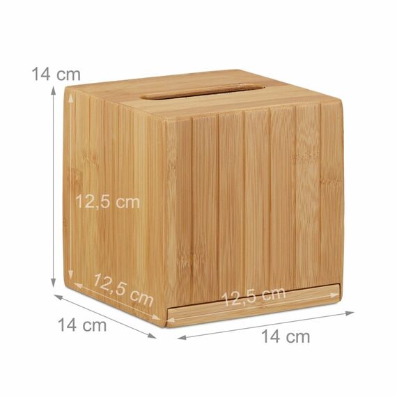 Relaxdays 10022175 Taschentuchbox, 3 image