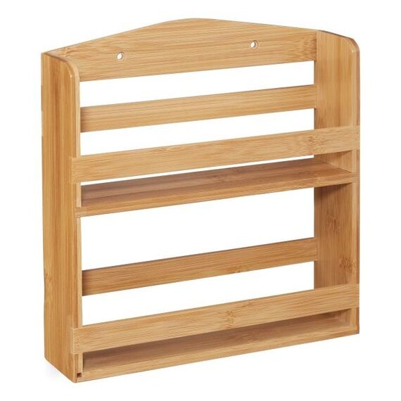 Relaxdays 4052025288259 Löffelablage Holz Bambus, 7 image