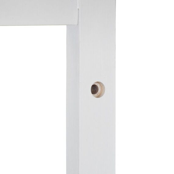 Relaxdays 10031456 Gaderobe Wand-montiert 6 Haken Weiß, 7 image