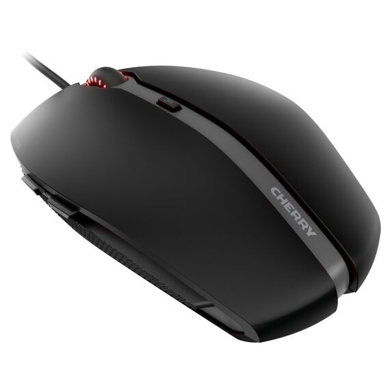 CHERRY GENTIX 4K Kabelgebundene Maus, Schwarz, USB