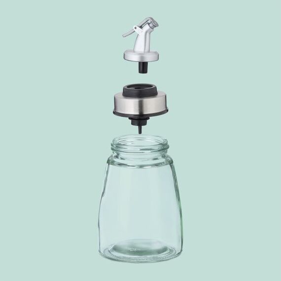 Relaxdays 10049868 andere 0,2 l Edelstahl, Transparent 3 Stück(e), 5 image