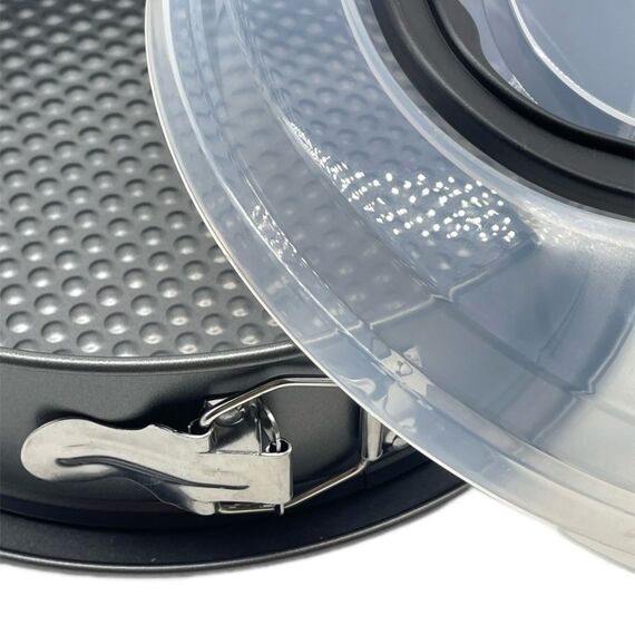 Relaxdays Springform mit Deckel, 3 image