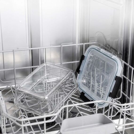 Relaxdays 10053651 Rechteckig Container 1,04 l Transparent 18 Stück(e), 5 image