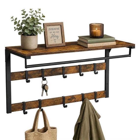 Relaxdays Wandgarderobe 3 in 1, 2 image