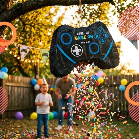 Relaxdays Pinata Gaming Standard-Pinata, 3 image