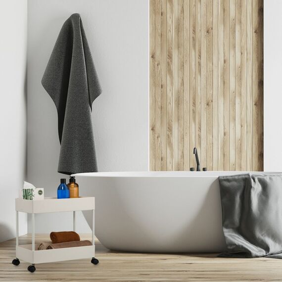 Relaxdays 4052025872083 Ablage & Regal Kunststoff Schwarz, Farbe: Schwarz, 4 image