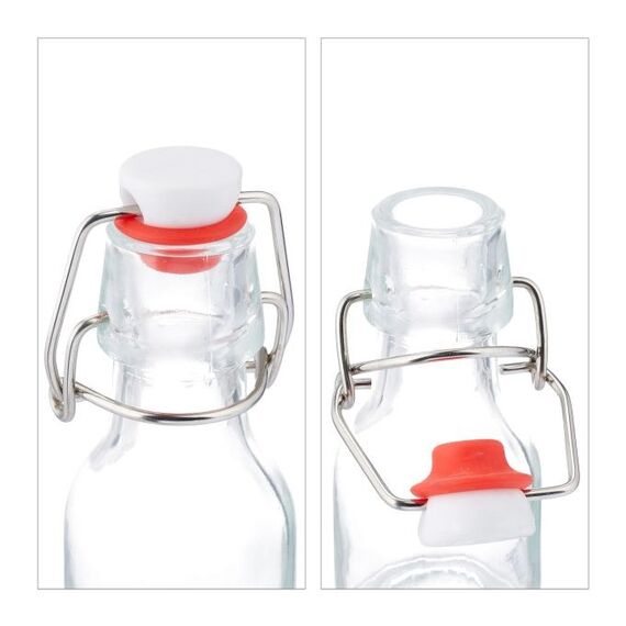 Relaxdays 4052025878733 Karaffe, Krug & Flasche 50 l Transparent, 6 image