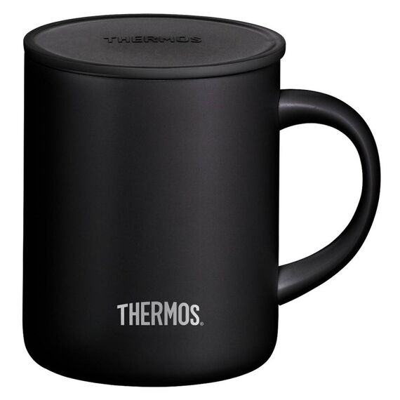 Thermos Longlife Cup 0,35 ml Schwarz Edelstahl, Farbe: Schwarz