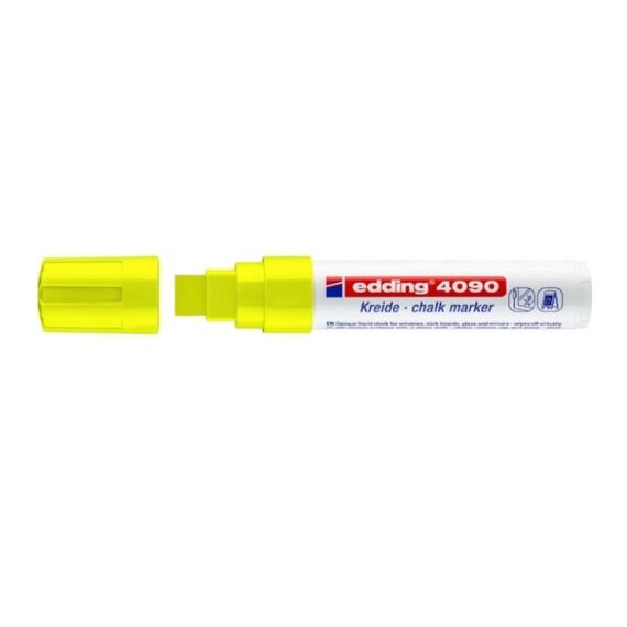 Edding 4090-65 Kreidestift Meißel Gelb 1 Stück(e)