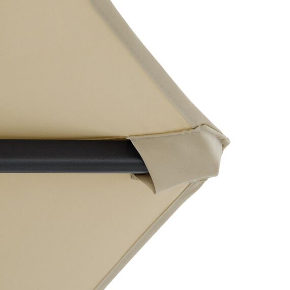 Doppler 409288822 Terrassenschirm Rund Beige, Farbe: Beige, 4 image