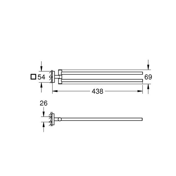 GROHE Start Cube Schwarz, 3 image