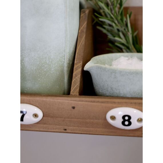 Chic Antique 41083400 Regal Modulares Regal Wandverteiler Holz, Keramik Natürlich/Natur, 5 image