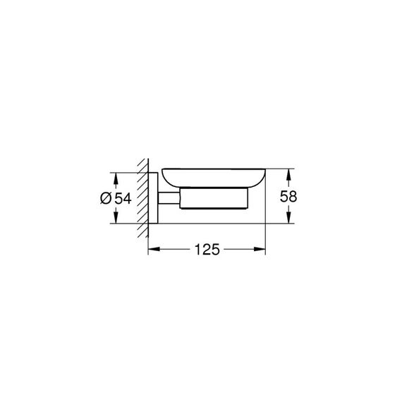GROHE Start Seifenhalter Schwarz, 3 image