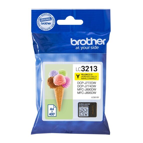 Brother LC3213Y Druckerpatrone 1 Stück(e) Original Hohe (XL-) Ausbeute Gelb, 3 image