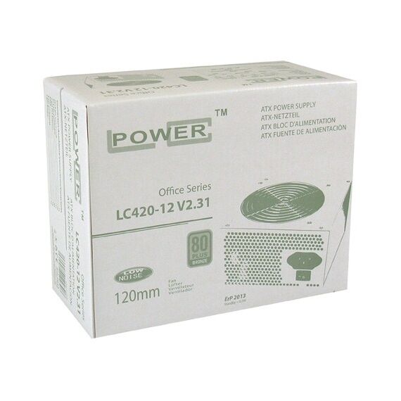 LC-Power LC420-12 V2.31 Netzteil 350 W 20+4 pin ATX ATX Grau