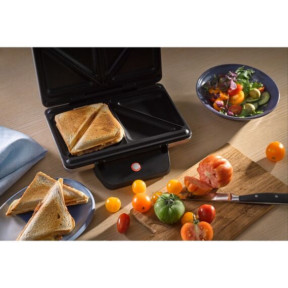 WMF 0415150011 Sandwich-Toaster 800 W Schwarz, Silber, 8 image