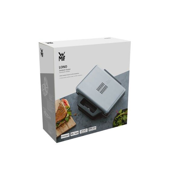WMF 0415150011 Sandwich-Toaster 800 W Schwarz, Silber, 10 image