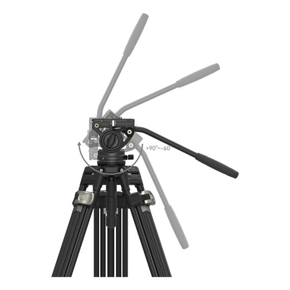 SmallRig 4163 Stativ Digitale Film/Kameras 3 Bein(e) Schwarz, 2 image