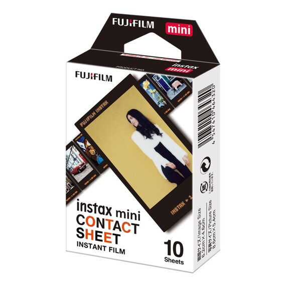 Fujifilm Instax Film mini 10 Shots - Contact Sofortbildfilm 10 Stück(e) 54 x 86 mm