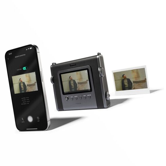 Fujifilm Instax WIDE Evo™ - Black 1/3" CMOS Schwarz, 10 image