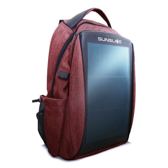 Sunslice Zenith Rucksack Rot Leder, Polyester