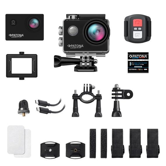 PATONA 4235 Actionsport-Kamera 16 MP 4K Ultra HD CMOS 25,4 / 3,2 mm (1 / 3.2") WLAN 60 g, 5 image