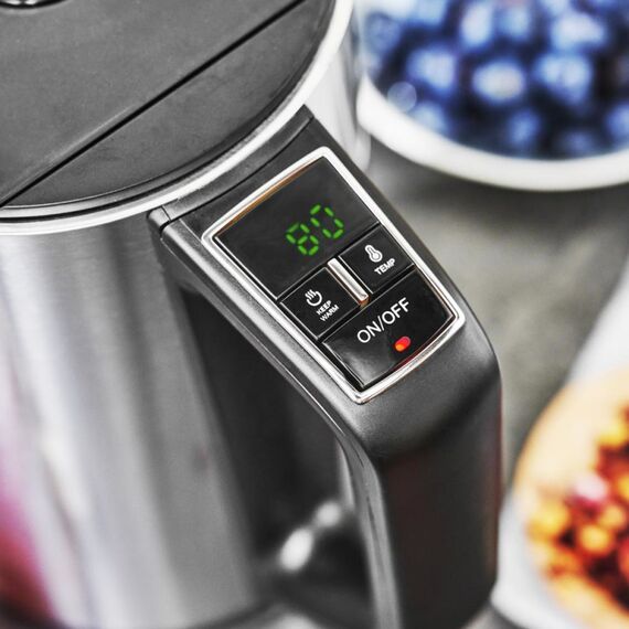 Gastroback Design Cool Touch Wasserkocher 1,5 l 2200 W Schwarz, Edelstahl, 9 image