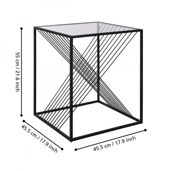 EGLO OTAWARA Beistelltisch Quadratische Form 4 Bein(e), 4 image