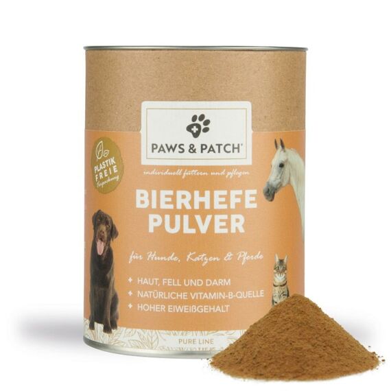 PAWS & PATCH Reines BIERHEFE PULVER