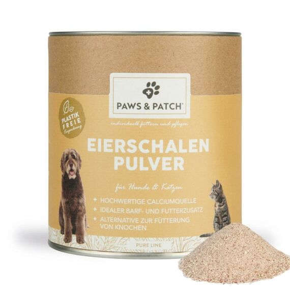 PAWS & PATCH Reines EIERSCHALEN Pulver