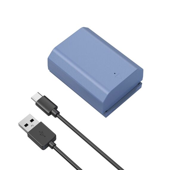 SmallRig NP-FZ100 USB-C Lithium Polymer (LiPo) 2400 mAh, Farbe: Blau, 2 image