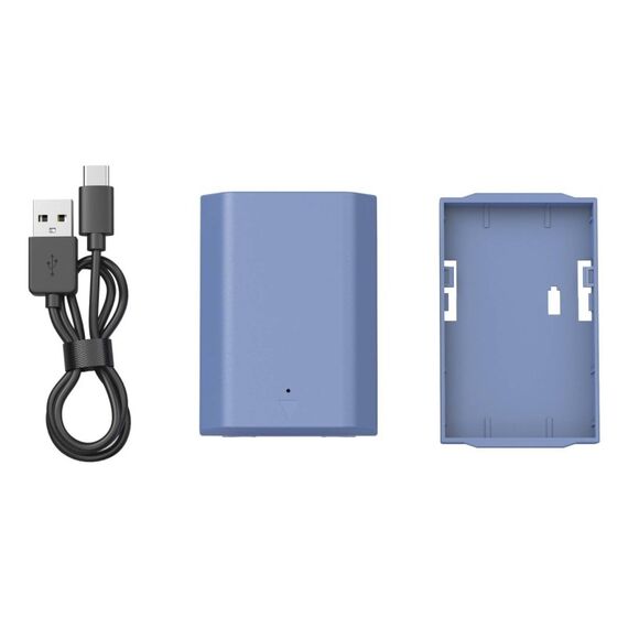 SmallRig NP-FZ100 USB-C Lithium Polymer (LiPo) 2400 mAh, Farbe: Blau, 5 image