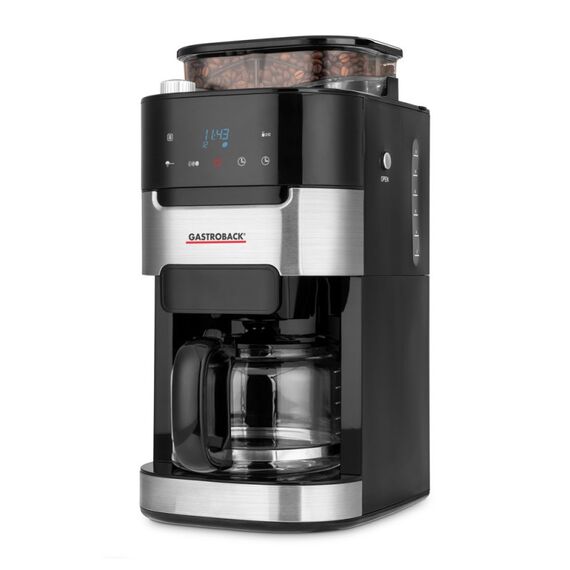 Gastroback 42711 Kaffeeautomat Grind&Brew Pro 12 Tassen 900Watt Edelstahl/schwarz, 7 image