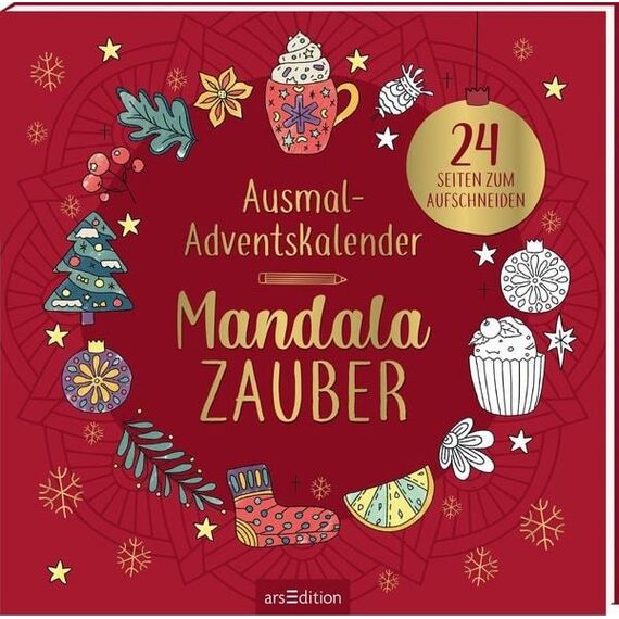 Galileo Press Adventskalender Mandala-Zauber