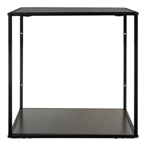 House Nordic Vita Wandverteiler Partikelbord, Stahl Schwarz