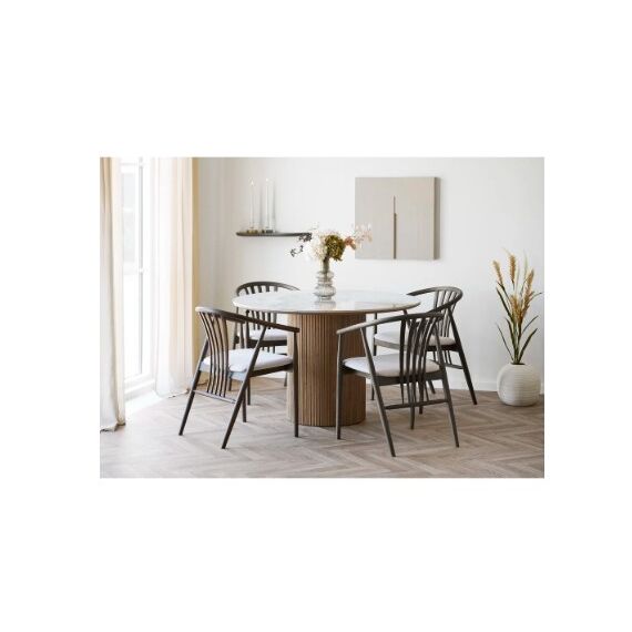 House Nordic Botta Schweberegal Wandverteiler MDF-Platten Braun, 2 image