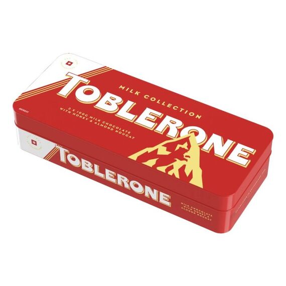 Toblerone Tourist Metalldose Milchschokolade 300 g, 3 image