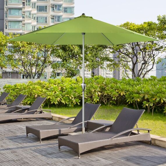 Doppler Active 320 Auto-Tilt Terrassenschirm Sechseck Anthrazit, 9 image
