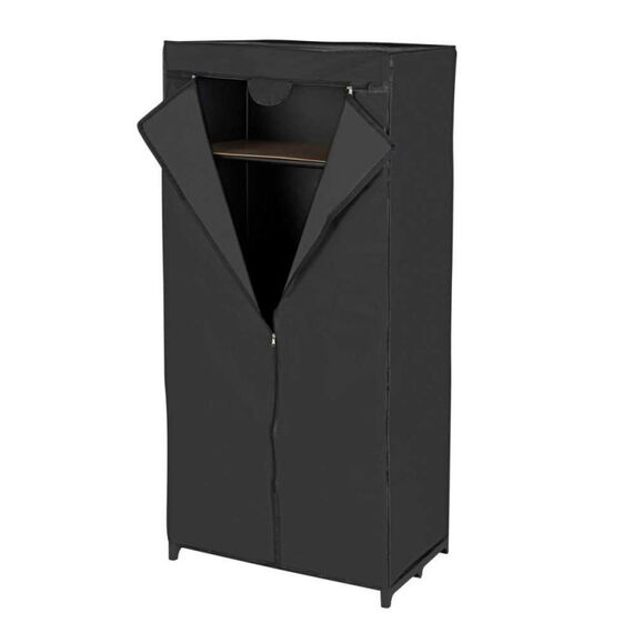WENKO Kleiderschrank Deep Black mit Ablage, 2 image