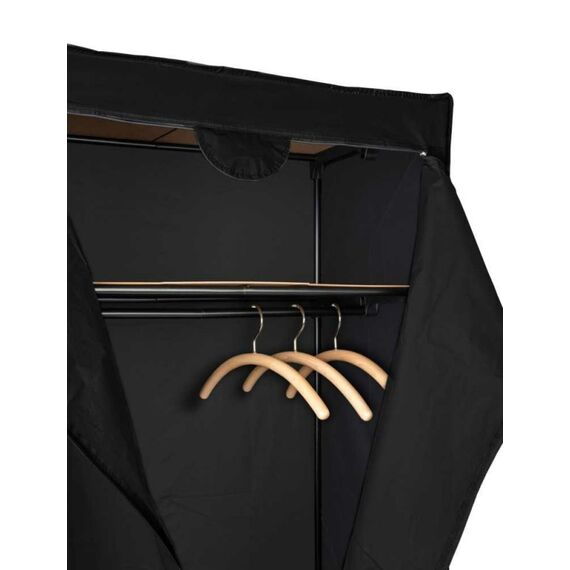 WENKO Kleiderschrank Deep Black mit Ablage, 4 image
