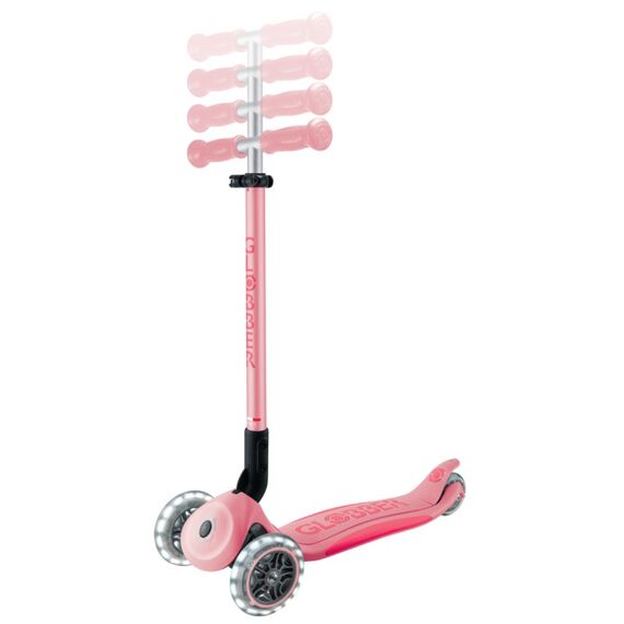 Globber Primo Foldable Plus Lights Kinder Klassischer Roller Pink, 3 image
