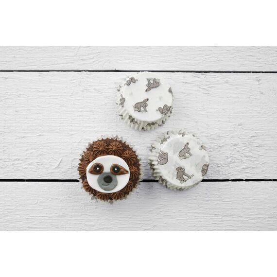 Zenker Muffin Papierbackförmchen Faultier, 4 image