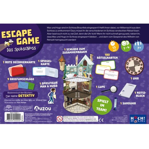 HUCH! Escape Game - Das Spukschloss von AUZOU, 5 image