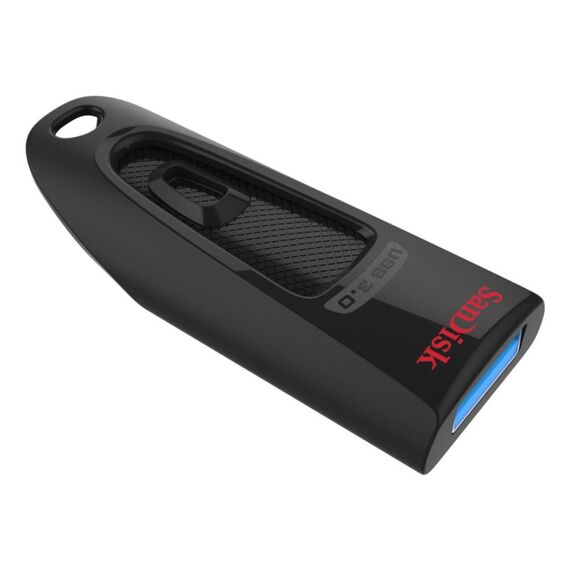 SanDisk Ultra USB-Stick 64 GB USB Typ-A 3.2 Gen 1 (3.1 Gen 1) Schwarz, Kapazität: 64 GB