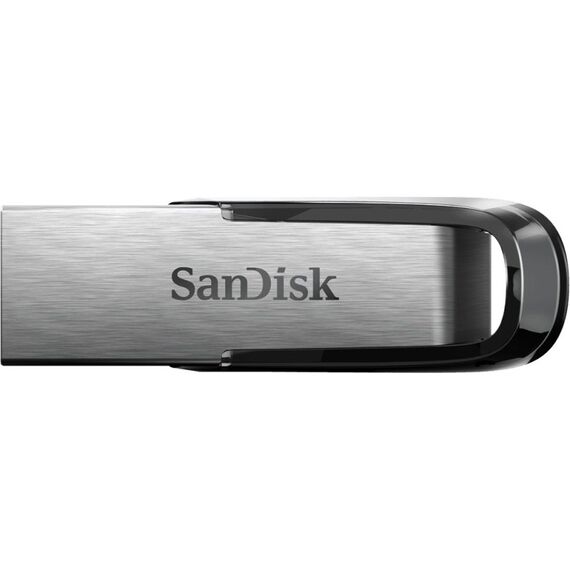 SanDisk Ultra Flair USB-Stick 64 GB USB Typ-A 3.2 Gen 1 (3.1 Gen 1) Schwarz, Silber, Kapazität: 64 GB
